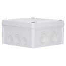 Spelsberg 80612001 Abzweigkasten Schutzart IP66 max. Leiterquerschnitt 6² Schlagfestigkeit IK07 Schutzklasse II Ui 690V AC Ui 690V DC DLG VDE halogenfrei Abox 060-6²/w