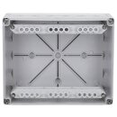 Spelsberg 82542001 Abzweigkasten Schutzart IP55/IP66 max. Leiterquerschnitt 25² Schlagfestigkeit IK07 Schutzklasse II Ui 690V AC Ui 690V DC DLG VDE halogenfrei Abox 250-25²