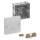 Spelsberg 80247001 Abzweigkasten Schutzart IP66 max. Leiterquerschnitt 25² Schlagfestigkeit IK07 Schutzklasse II Ui 450V AC Ui 450V DC DLG VDE halogenfrei Abox SLK-2,5²