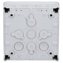 Spelsberg 80444001 Abzweigkasten Schutzart IP66 max. Leiterquerschnitt 4² Schlagfestigkeit IK07 Schutzklasse II Ui 450V AC Ui 450V DC DLG VDE halogenfrei Abox SL-4²