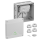 Spelsberg 81044001 Abzweigkasten Schutzart IP55/IP66 max. Leiterquerschnitt 10² Schlagfestigkeit IK07 Schutzklasse II Ui 690V AC Ui 690V DC DLG VDE halogenfrei Abox SL-10²