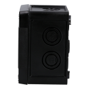 Spelsberg 40400001 Abzweigkasten Schutzart IP66/IP67/IP69 max. 4² Schlagfestigkeit IK09 Schutzklasse II Ui 1000V AC Ui 1000V DC DLG DNV VDE halogenfrei Abox Pro 040-L/sw