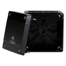 Spelsberg 40400001 Abzweigkasten Schutzart IP66/IP67/IP69 max. 4² Schlagfestigkeit IK09 Schutzklasse II Ui 1000V AC Ui 1000V DC DLG DNV VDE halogenfrei Abox Pro 040-L/sw