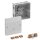 Spelsberg 80447001 Abzweigkasten Schutzart IP66 max. Leiterquerschnitt 4² Schlagfestigkeit IK07 Schutzklasse II Ui 450V AC Ui 450V DC DLG VDE halogenfrei Abox SLK-4²