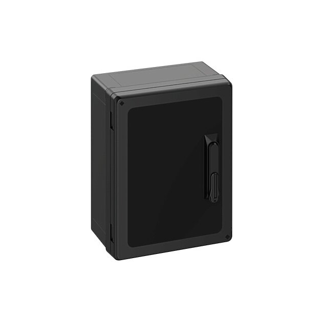 Spelsberg 76043401 Schaltschrank Schutzart IP66/IP67/IP69 Schlagfestigkeit IK09 Schutzklasse II Ui 1000V AC Ui 1500V DC DLG DNV UL-EU halogenfrei GEOS-S 3040-18-o/SH/sw