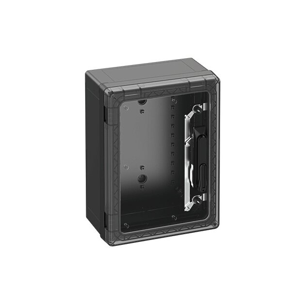 Spelsberg 76143401 Schaltschrank Schutzart IP66/IP67/IP69 Schlagfestigkeit IK09 Schutzklasse II Ui 1000V AC Ui 1500V DC DLG DNV UL-EU halogenfrei GEOS-S 3040-18-to/SH/sw