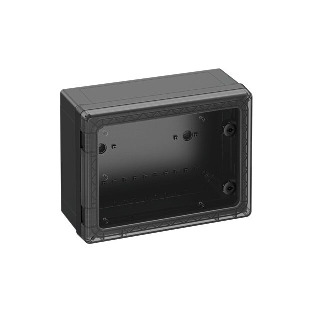 Spelsberg 75144301 Schaltschrank Schutzart IP66/IP67/IP69 Schlagfestigkeit IK09 Schutzklasse II Ui 1000V AC Ui 1500V DC UL DLG DNV UL-EU halogenfrei GEOS-S 4030-18-to/sw