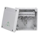 Spelsberg 80642001 Abzweigkasten Schutzart IP66 max. Leiterquerschnitt 6² Schlagfestigkeit IK07 Schutzklasse II Ui 690V AC Ui 690V DC DLG VDE halogenfrei Abox 060-6²