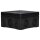 Spelsberg 49141005 Abzweigkasten schwarz Schutzart IP65 max. Leiterquerschnitt 6² Schlagfestigkeit IK08 Schutzklasse II Bemessungsspannung 400V AC halogenfrei Abox-i 100-ÜSS/sw