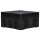 Spelsberg 49141005 Abzweigkasten schwarz Schutzart IP65 max. Leiterquerschnitt 6² Schlagfestigkeit IK08 Schutzklasse II Bemessungsspannung 400V AC halogenfrei Abox-i 100-ÜSS/sw