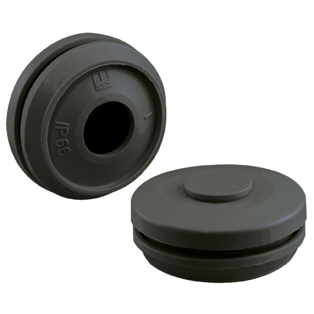 Spelsberg 26004001 Doppelmembranstutzen M40 tiefschwarz Schutzart IP66 halogenfrei DMS M40/sw