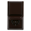 Busch-Jaeger Allwetter 44 Set: SCHUKO Steckdose mit...