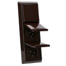 Busch-Jaeger Allwetter 44 Set: 2x SCHUKO Steckdose mit...