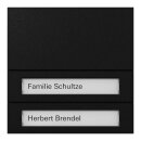 Gira 5532925 Ruftastenmodul 2f System 106 Schwarz m