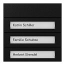 Gira 5533925 Ruftastenmodul 3f System 106 Schwarz m