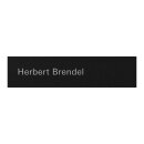 Gira 5549925 Ruftaste beschriftet System 106 Schwarz m