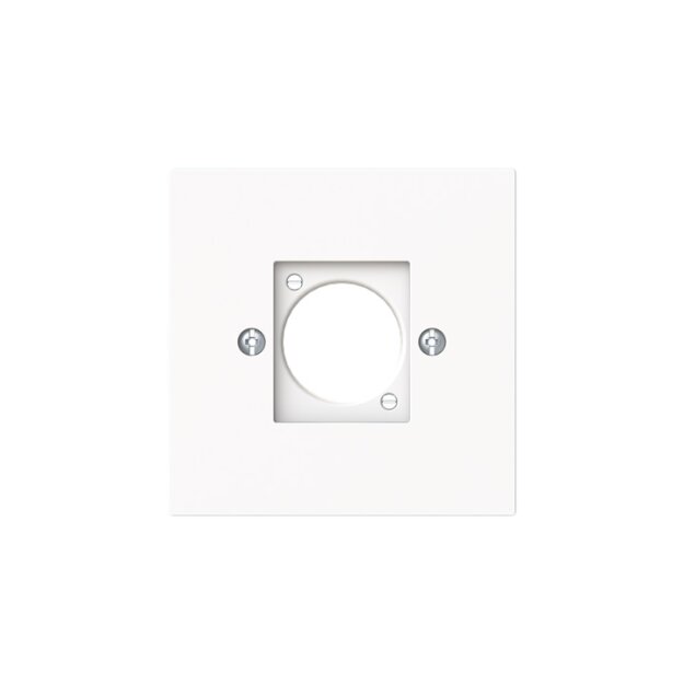 Busch-Jaeger 2553-44M Zentralscheibe XLR Studioweiß Matt Art Linear 2CKA001724A4449