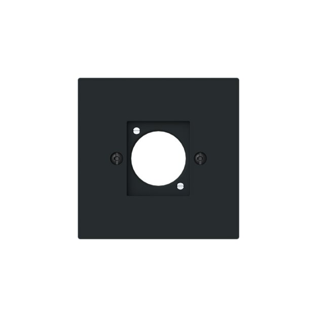 Busch-Jaeger 2553-45M Zentralscheibe XLR Schwarz Matt Art Linear 2CKA001724A4451