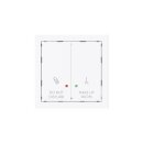 Busch-Jaeger 2058-24-44G Wippe 2-fach mit Bedruckung DO...