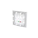 Busch-Jaeger 2058-24-44M Wippe 2-fach mit Bedruckung DO...