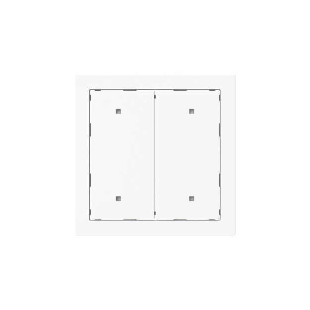 Busch-Jaeger 2570-20-44G Wippe für Elektroniktaster 2-fach Studioweiß Art Linear 2CKA001751A3317