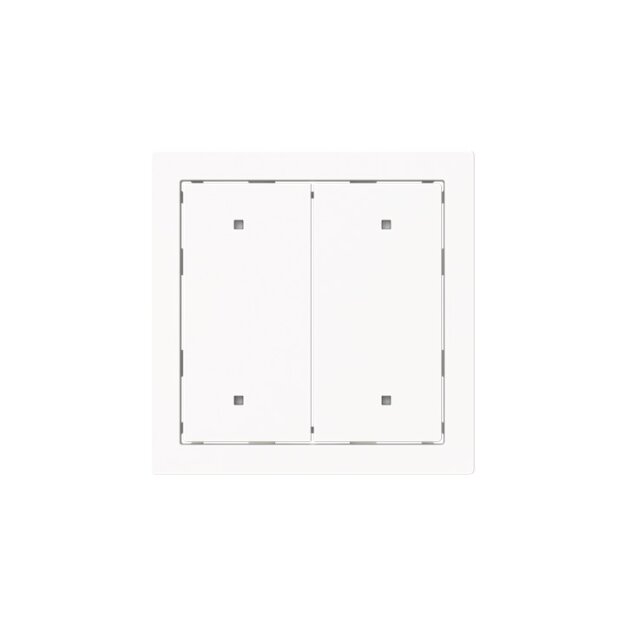 Busch-Jaeger 2570-20-44M Wippe für Elektroniktaster 2-fach Studioweiß Matt Art Linear 2CKA001751A3318