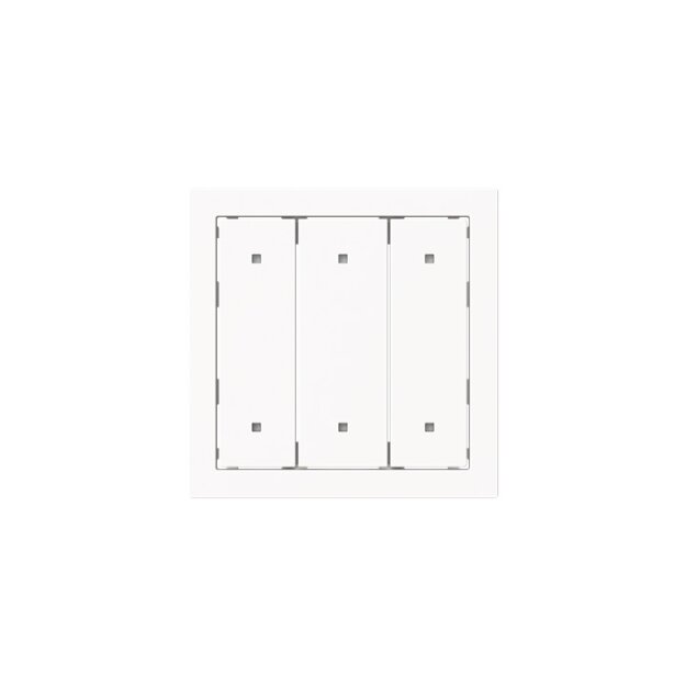 Busch-Jaeger 2570-30-44M Wippe für Elektroniktaster 3-fach Studioweiß Matt Art Linear 2CKA001751A3330