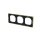 Busch-Jaeger 1723-453M Rahmen 3-fach mit Dekorring Schwarz Matt Art Linear 2CKA001754A4915
