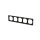 Busch-Jaeger 1725-453M Rahmen 5-fach mit Dekorring Schwarz Matt Art Linear 2CKA001754A4927