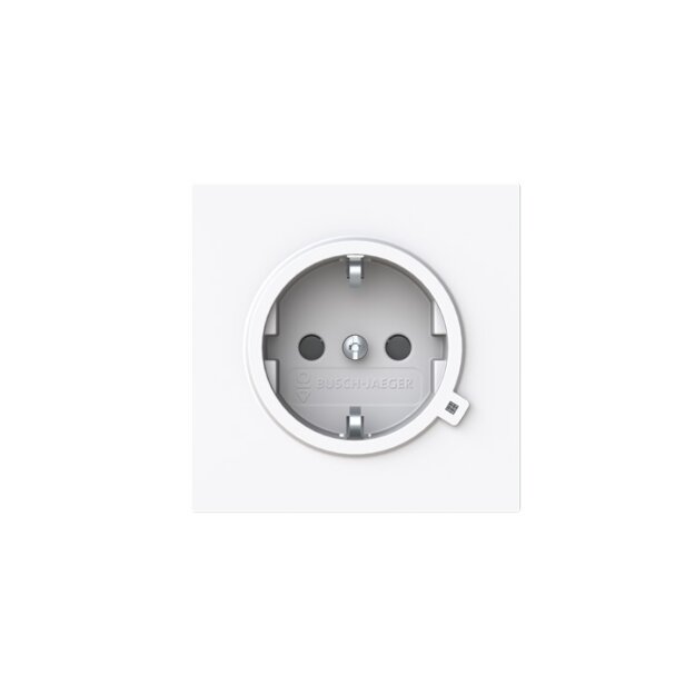 Busch-Jaeger 20 EUCBL-44G SCHUKO® Steckdose Safety+ Studioweiß Art Linear 2CKA002013A5513