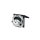 Busch-Jaeger 20-1 MUCBK-45M Steckdose mit Erdungsstift mit Klappdeckel Schwarz Matt Art Linear2CKA002017A1912
