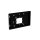 Busch-Jaeger 42491S-B Aufputz-Montagedose für Busch-OneTouch und IPtouch 7 lite Schwarz 2TMA320161B0001