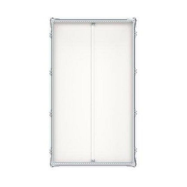 Striebel 2CPX047084R9999 R412T4B TriLine Reihenschaltschrank Gerüst mit Rückwand, 4FB/12RE/T4