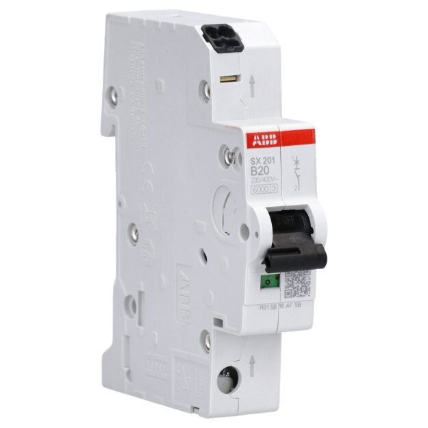 ABB SX201-B20 Sicherungsautomat FlexLine B-Charakteristik 6kA 20A 1P 2CDS251003R0205