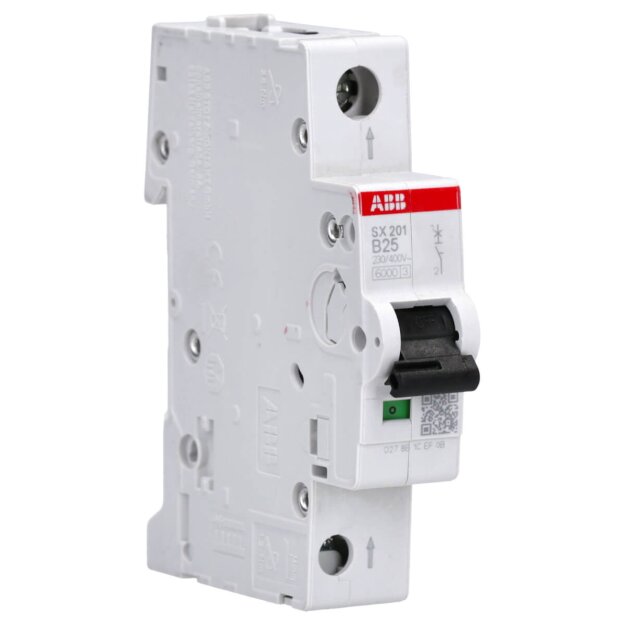ABB SX201-B25 Sicherungsautomat FlexLine B-Charakteristik 6kA 25A 1P 2CDS251003R0255