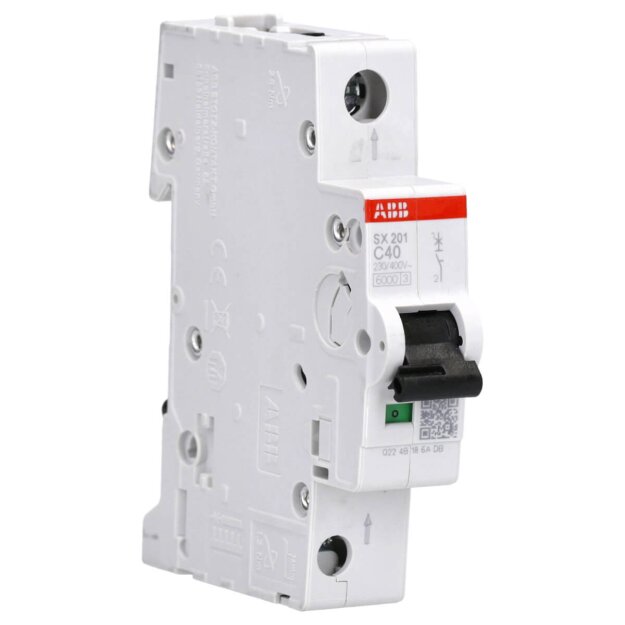 ABB SX201-C40 Sicherungsautomat FlexLine C-Charakteristik 6kA 40A 1P 2CDS251003R0404