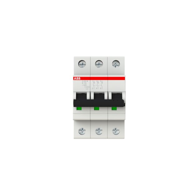 ABB 2CDS273001R0134 S203M-C13 Sicherungsautomat C-Charakteristik 10 kA 13 A 3P