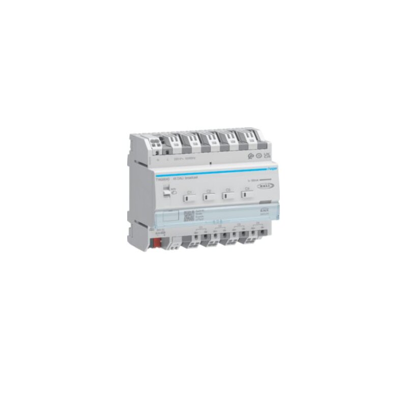 Hager TYAS664D DALI Aktor 4-fach KNX Secure easy Broadcast RGB(T)W, 209 ...