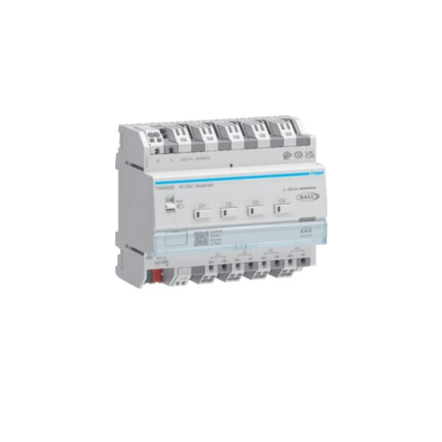 Hager TYAS664D DALI Aktor 4-fach KNX Secure easy Broadcast RGB(T)W