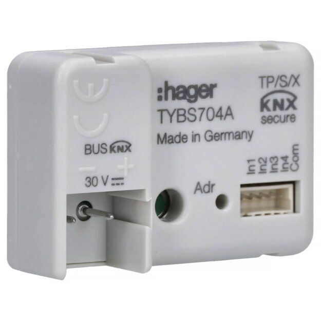 Hager TYBS704A Binäreingang 4-fach KNX Secure UP