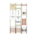 Hager UF53WBW41 Wandler- und Messfeld Univ.N NAR SUT NH1...