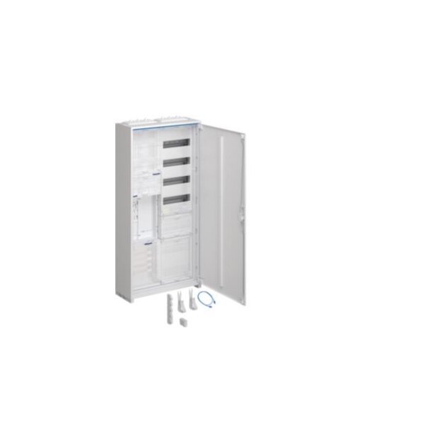 Hager ZB32ET216W1 Komplettschrank univ.Z 1 ZP BKE-I APZ zRfZ VT4 1100x550x205mm 16 mm² ESA IP44
