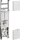 Hager ZH32U16N Komplettfeld univ.Z 3-Punkt 1 Zählerpl. 5-p. HLAK H=1050mm 16mm² 1-feldig