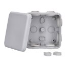 Voxura Pack Abzweigkasten Verbindungsdose Abzweigdose IP68 90x90x42mm mit Isolationsgel Grau