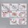 Voxura Pack Abzweigkasten Verbindungsdose Abzweigdose IP68 90x90x42mm mit Isolationsgel Grau