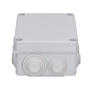 Voxura Abzweigkasten Verbindungsdose Abzweigdose IP55 118x159x72mm Grau