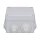 Voxura Abzweigkasten Verbindungsdose Abzweigdose IP55 143x168x90 mm Grau