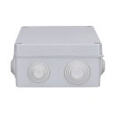 Voxura Abzweigkasten Verbindungsdose Abzweigdose IP55 175x225x85 mm Grau