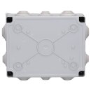 Voxura Abzweigkasten Verbindungsdose Abzweigdose IP55 175x225x85 mm Grau