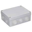 Voxura Abzweigkasten Verbindungsdose Abzweigdose IP55 175x225x85 mm Grau